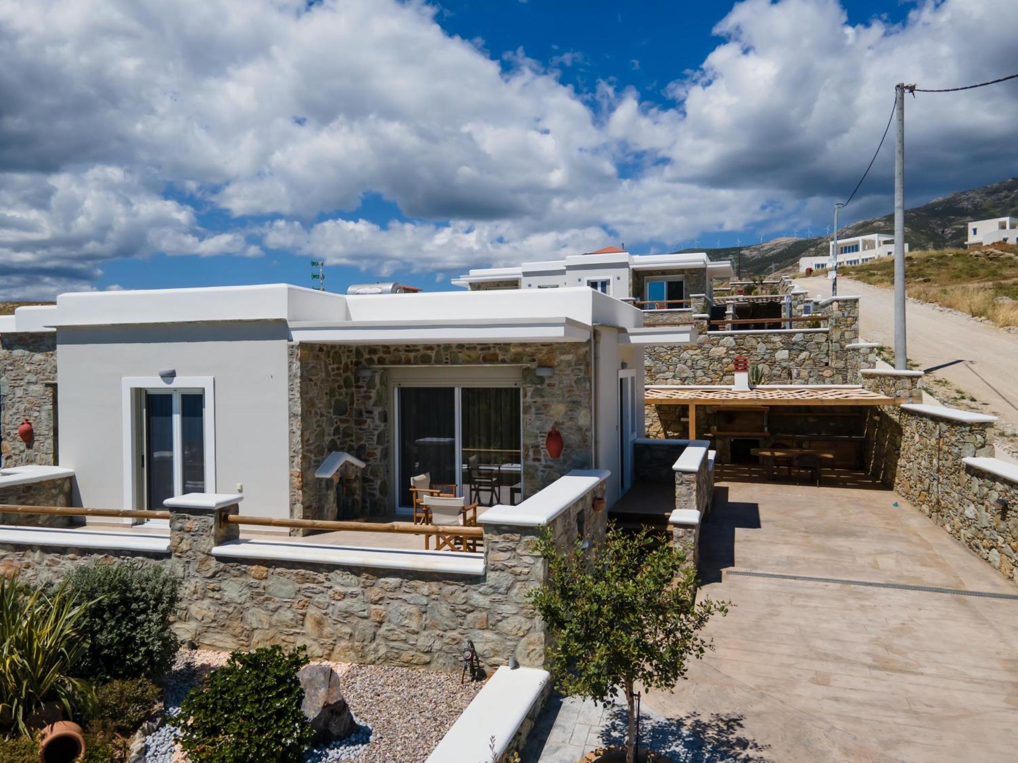Filokalia 4 Veins - Vacation House With Sea View การิสโตส ภายนอก รูปภาพ